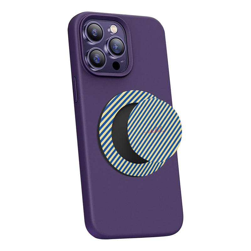 Cobalt And Butter Diagonal Handy-Halterung und Ständer-zoom-