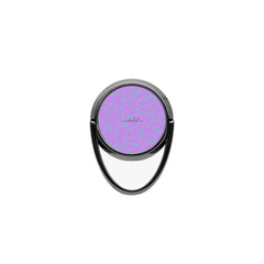 Lilac & Hypermint Floral Phone Ring Holder by etchd, view 4