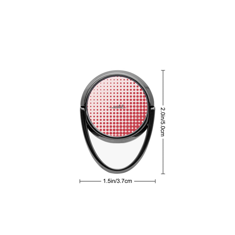 Cherry Halftone Ring-Halterung fürs Handy-zoom-