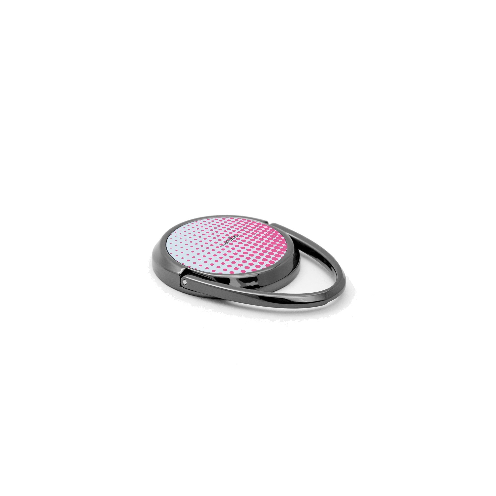 Bubblegum Halftone Phone Ring Holder by etchd, view 2