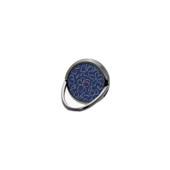 Navy & Sage Floral Phone Ring Holder by etchd