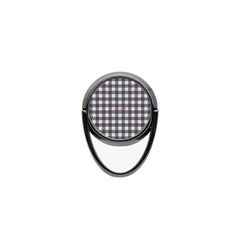 Blue & Plum Gingham Phone Ring Holder by etchd, view 4
