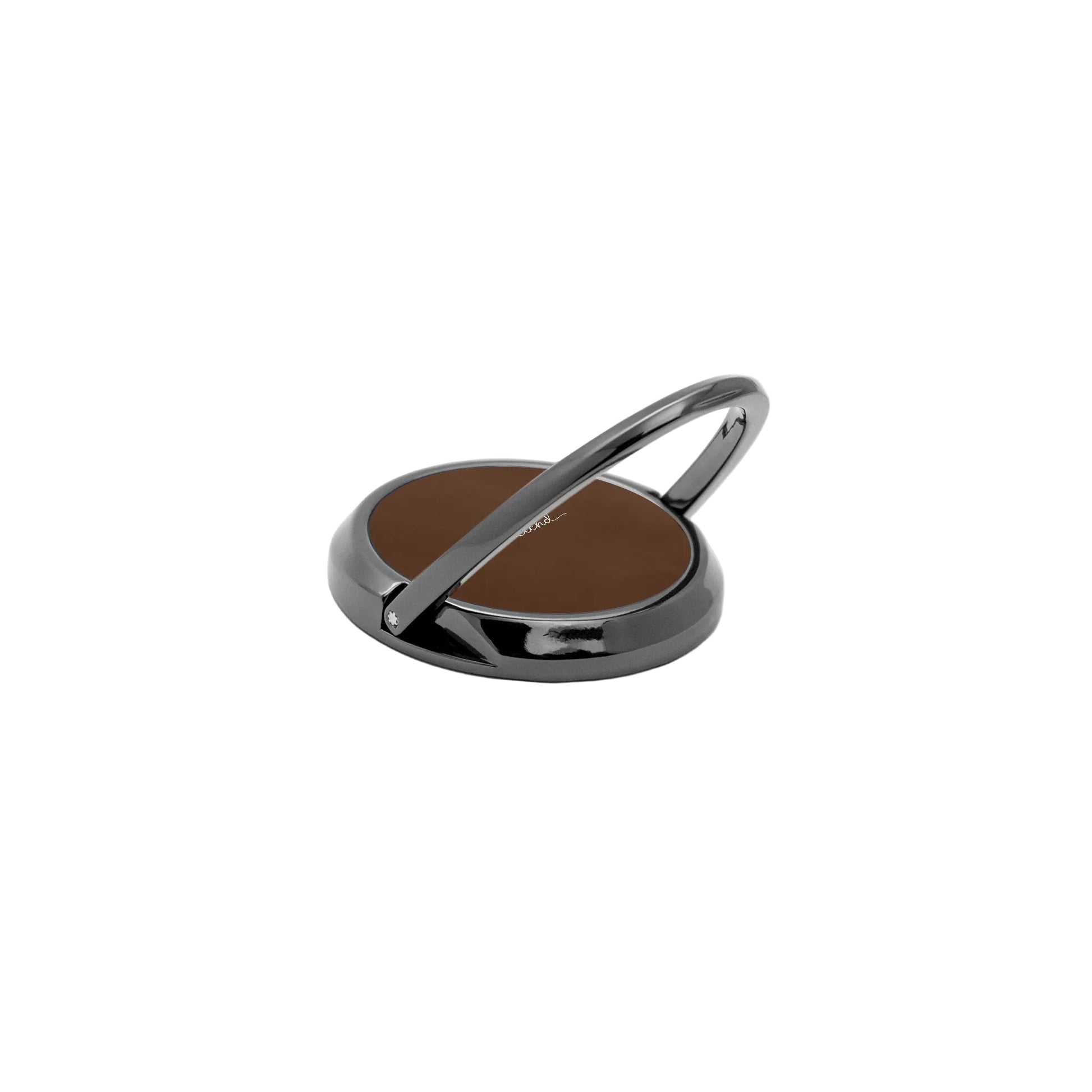 Brown Phone Ring Holder by etchd, view 5