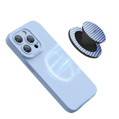Cobalt Halftone Phone Grip And Stand by etchd, view 5