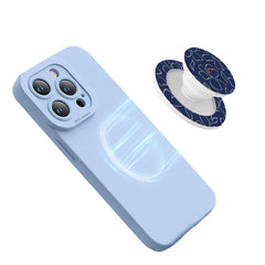 Navy & Sage Floral Phone Grip And Stand by etchd, view 4
