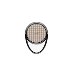 Green & Pink Gingham Phone Ring Holder by etchd, view 4