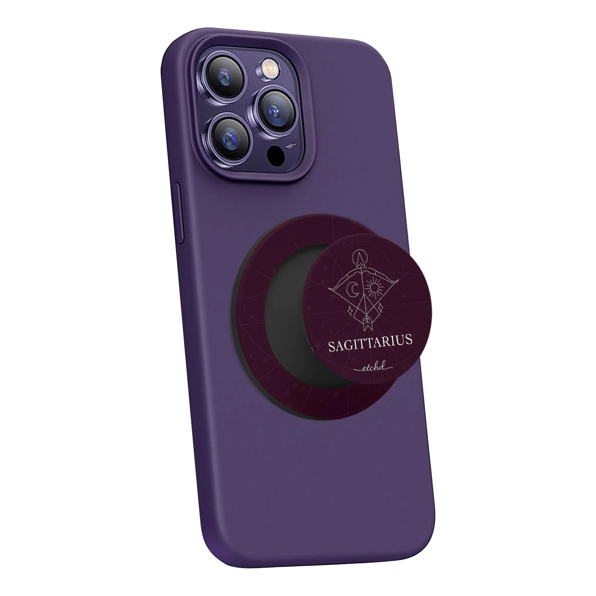Sagittarius Phone Grip And Stand by etchd, view 4