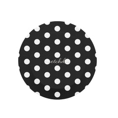 White & Black Polka Dot Phone Grip And Stand by etchd, view 3