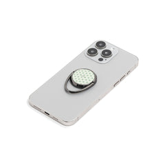 Sage Polka Dot Phone Ring Holder by etchd, view 6