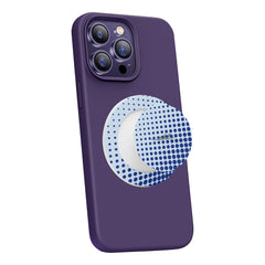 Cobalt Halftone Phone Grip And Stand by etchd, view 7
