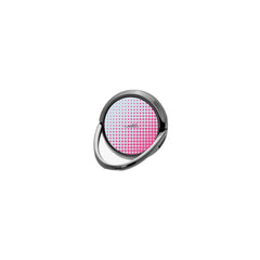 Bubblegum Halftone Phone Ring Holder by etchd