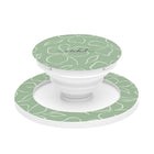 Sage & Cream Floral Phone Grip And Stand