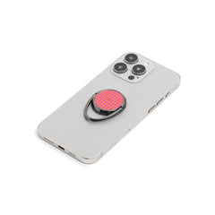 Pink & Orange Gingham Phone Ring Holder by etchd, view 6