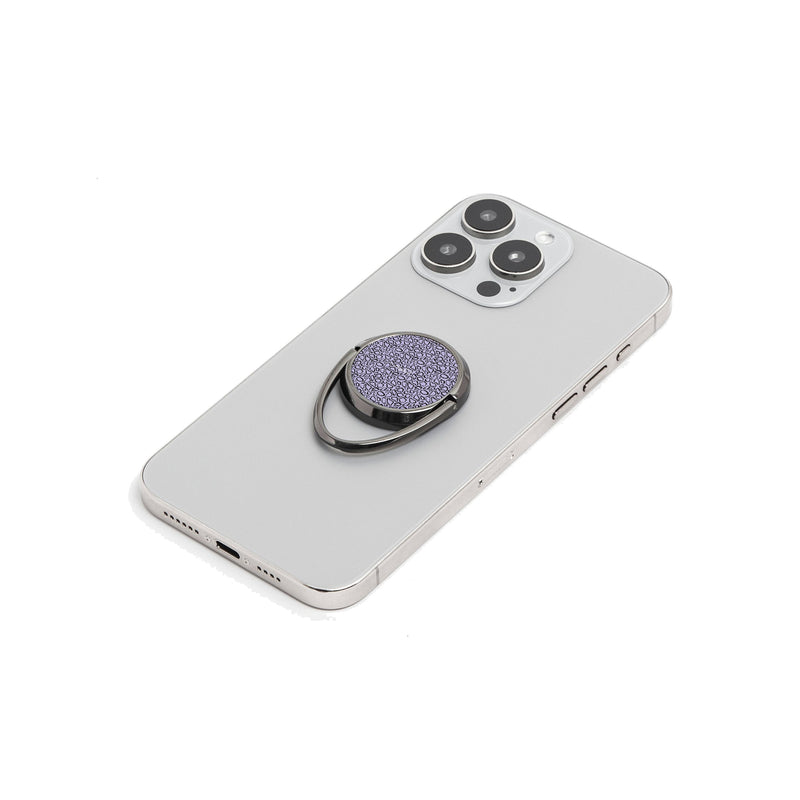 Abstract Print Lavender Phone Ring Holder-zoom-