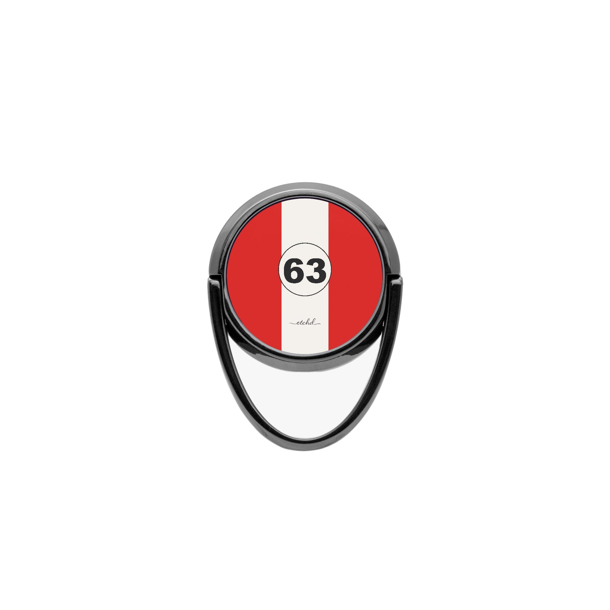 Monza Red Phone Ring Holder by etchd, view 4