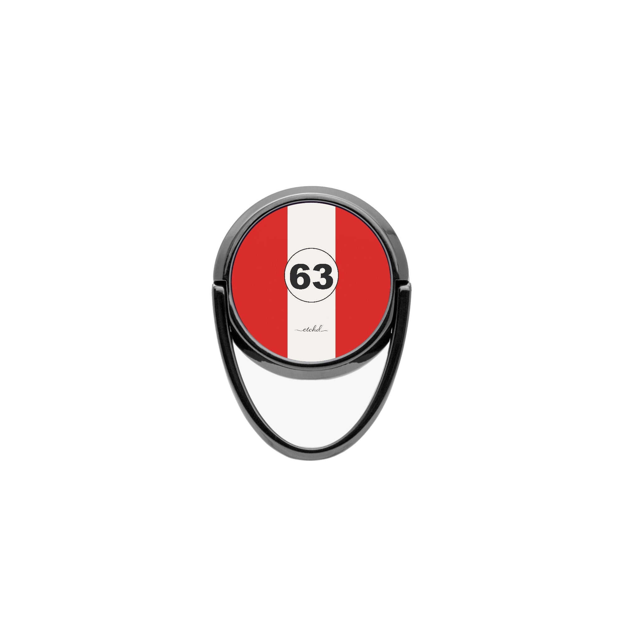 Monza Red Phone Ring Holder by etchd, view 4