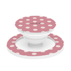 Cream & Blush Polka Dot Phone Grip And Stand