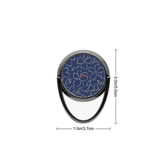 Navy & Sage Floral Phone Ring Holder by etchd, view 3