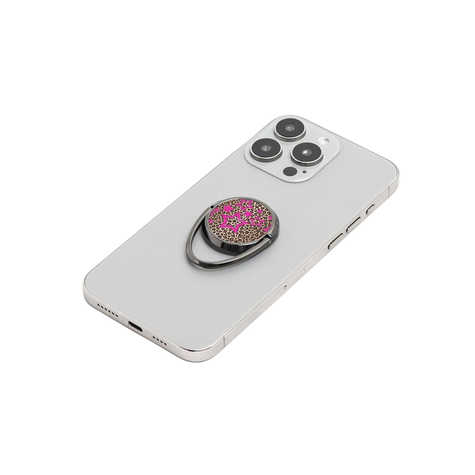 Y2K Leopard Phone Ring Holder by etchd, view 6