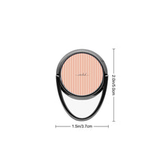 Coral & Cream Striped Phone Ring Holder by etchd, view 3