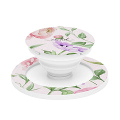 Peony Bloom Phone Grip And Stand by etchd
