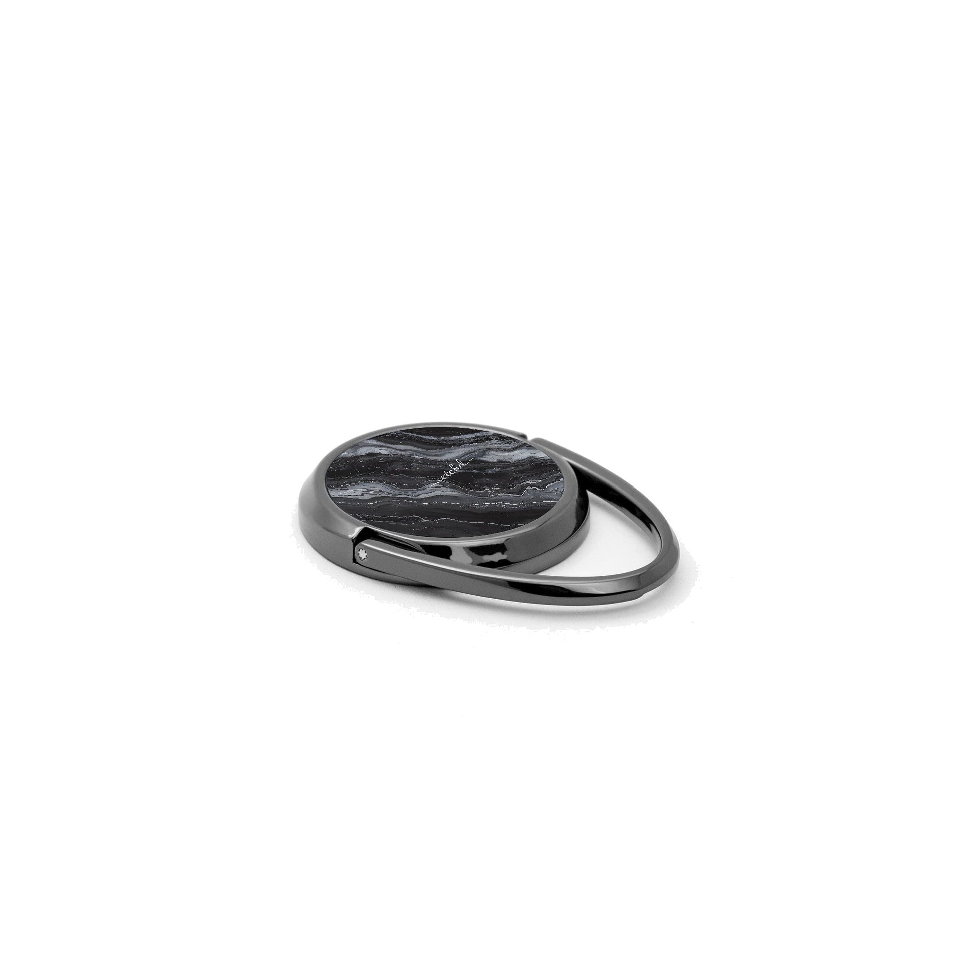 Onyx Pearl Phone Ring Holder by etchd, view 2