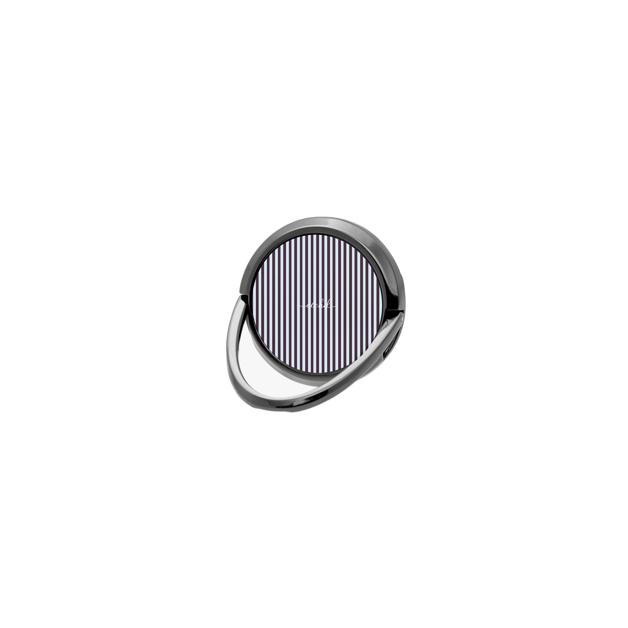 Plum And Blue Phone Ring Holder by etchd