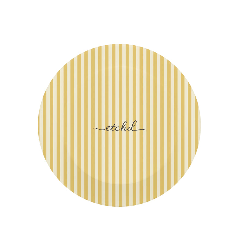 Butter & Cream Striped Handy-Halterung und Ständer-zoom-