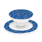 Cobalt & Butter Floral Phone Grip And Stand