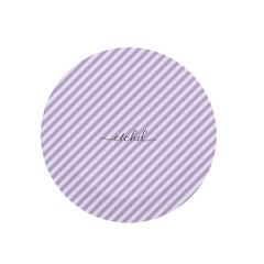Lilac & Cream Striped Diagonal Phone Grip And Stand by etchd, view 2