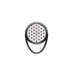 Navy & Cream Polka Dot Phone Ring Holder by etchd, view 4