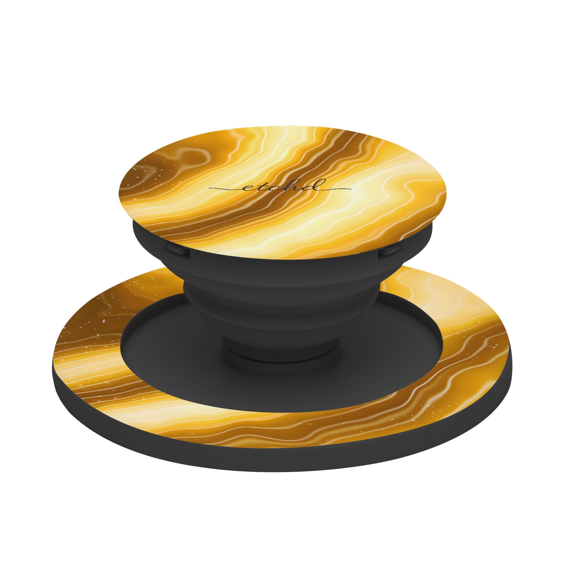 Citrine Phone Grip And Stand by etchd, view 6
