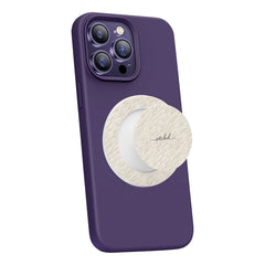 Beige Zebra Phone Grip And Stand by etchd, view 7