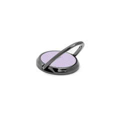 Lilac & Cream Striped Phone Ring Holder by etchd, view 5