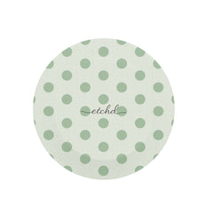Sage Polka Dot Phone Grip And Stand by etchd, view 3