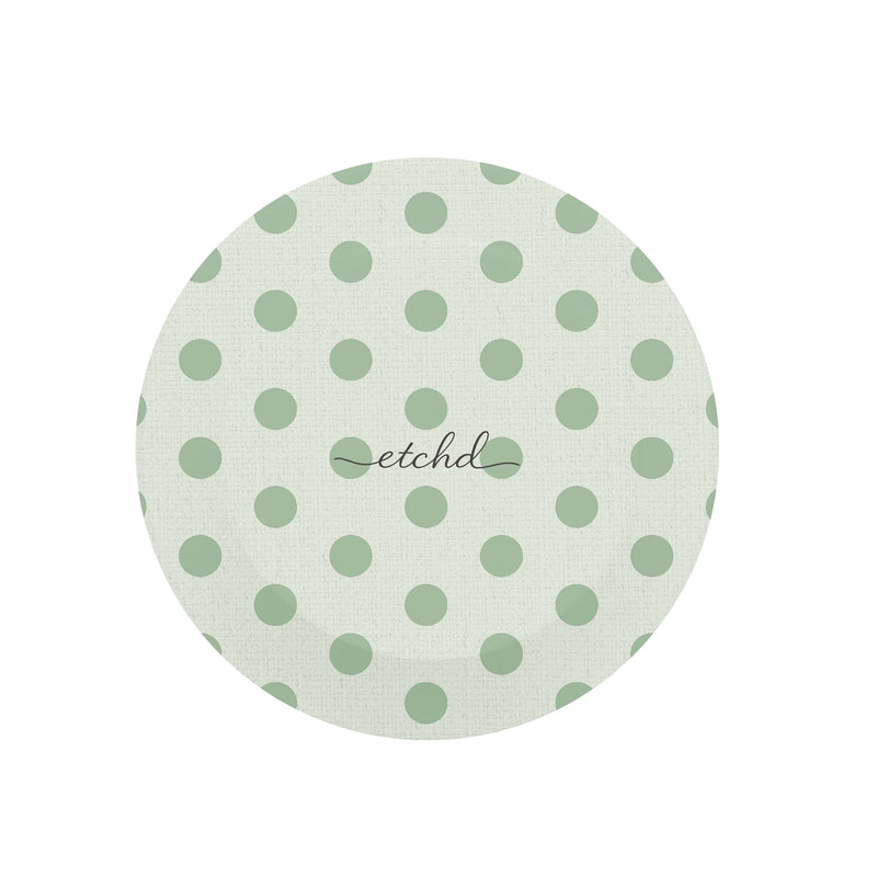 Sage Polka Dot Support et Anneau de Maintien Téléphone-zoom-