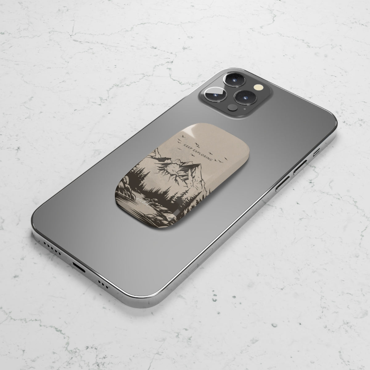 Explorer Click-On Phone Grip by etchd, view 5