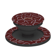 Blue & Cherry Floral Phone Grip And Stand by etchd, view 6