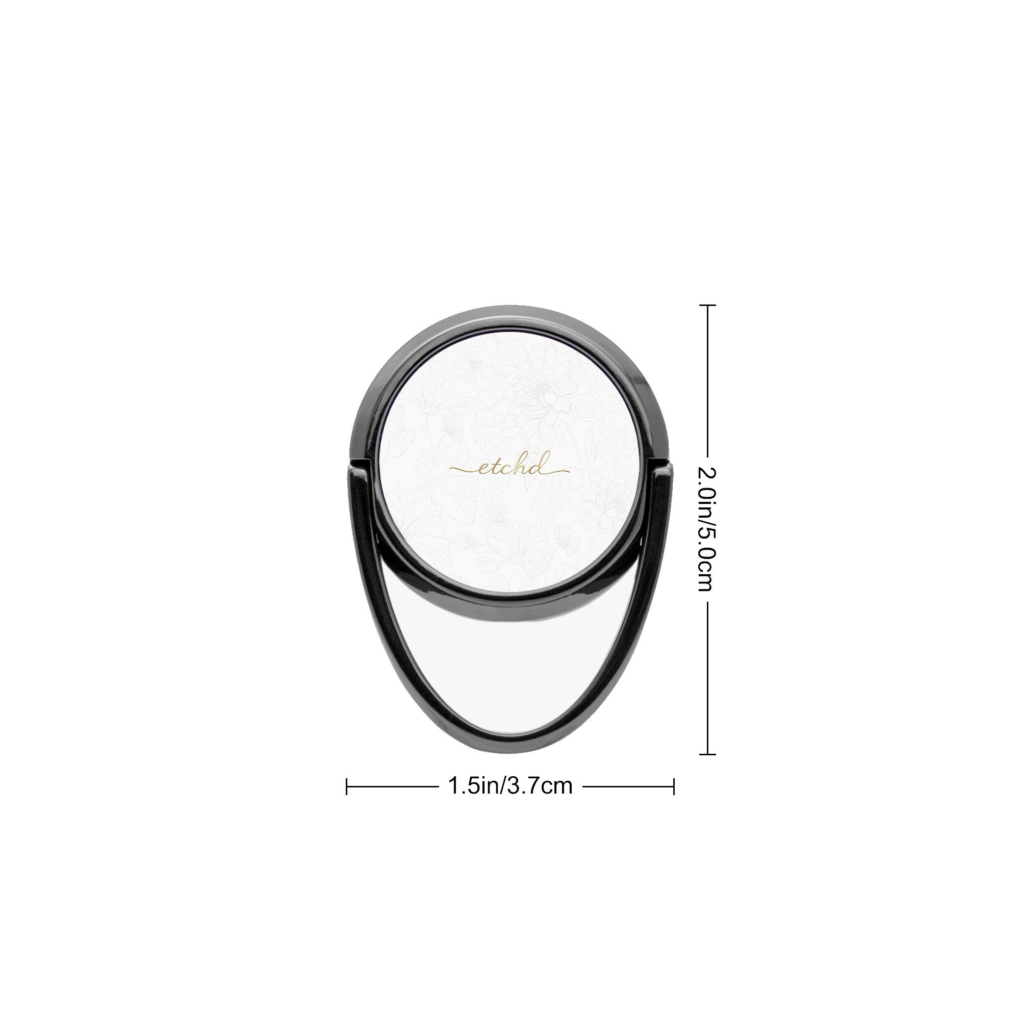 Etchd Signature White Phone Ring Holder by etchd, view 3