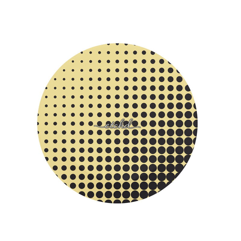 Butter Halftone Handy-Griff und Ständer-zoom-