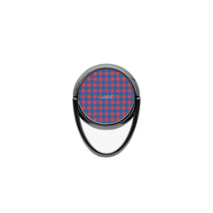 Cobalt & Poppy Gingham Phone Ring Holder by etchd, view 4