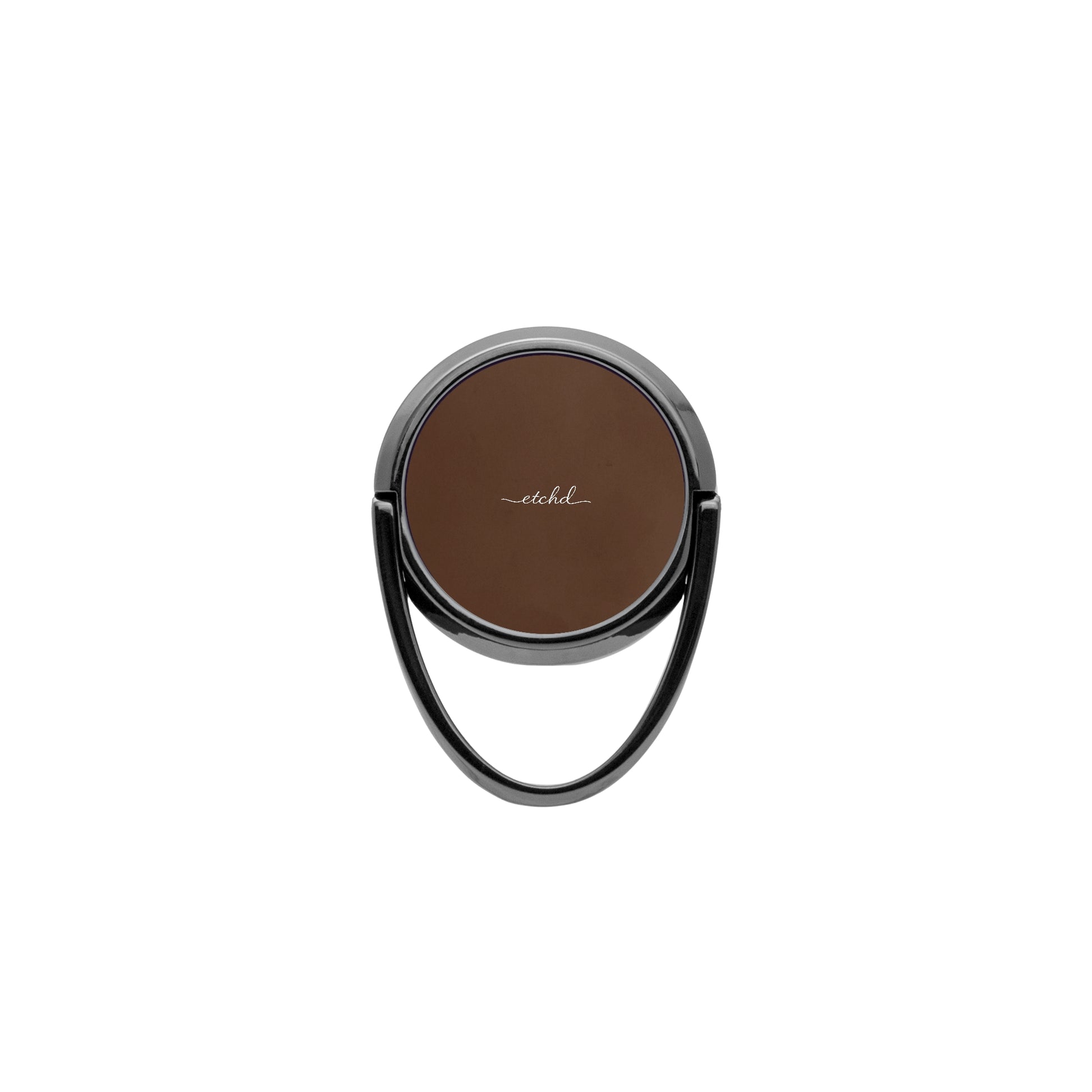 Brown Phone Ring Holder by etchd, view 4