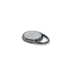 Dusty Blue Paisley Phone Ring Holder by etchd, view 2