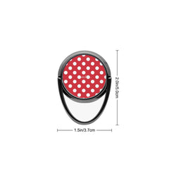 Classic Red Polka Dot Phone Ring Holder by etchd, view 3