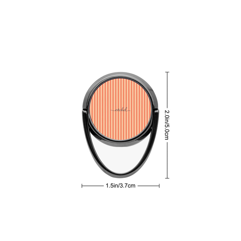 Coral And Peach Handy-Ring-Halterung-zoom-