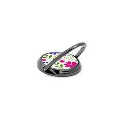Funky Floral Phone Ring Holder by etchd, view 5