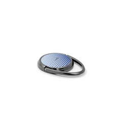 Cobalt Halftone Phone Ring Holder by etchd, view 2