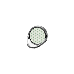 Sage Polka Dot Phone Ring Holder by etchd