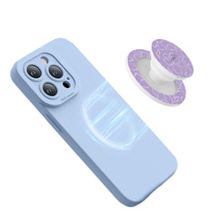 Lilac & Cream Floral Phone Grip And Stand by etchd, view 8