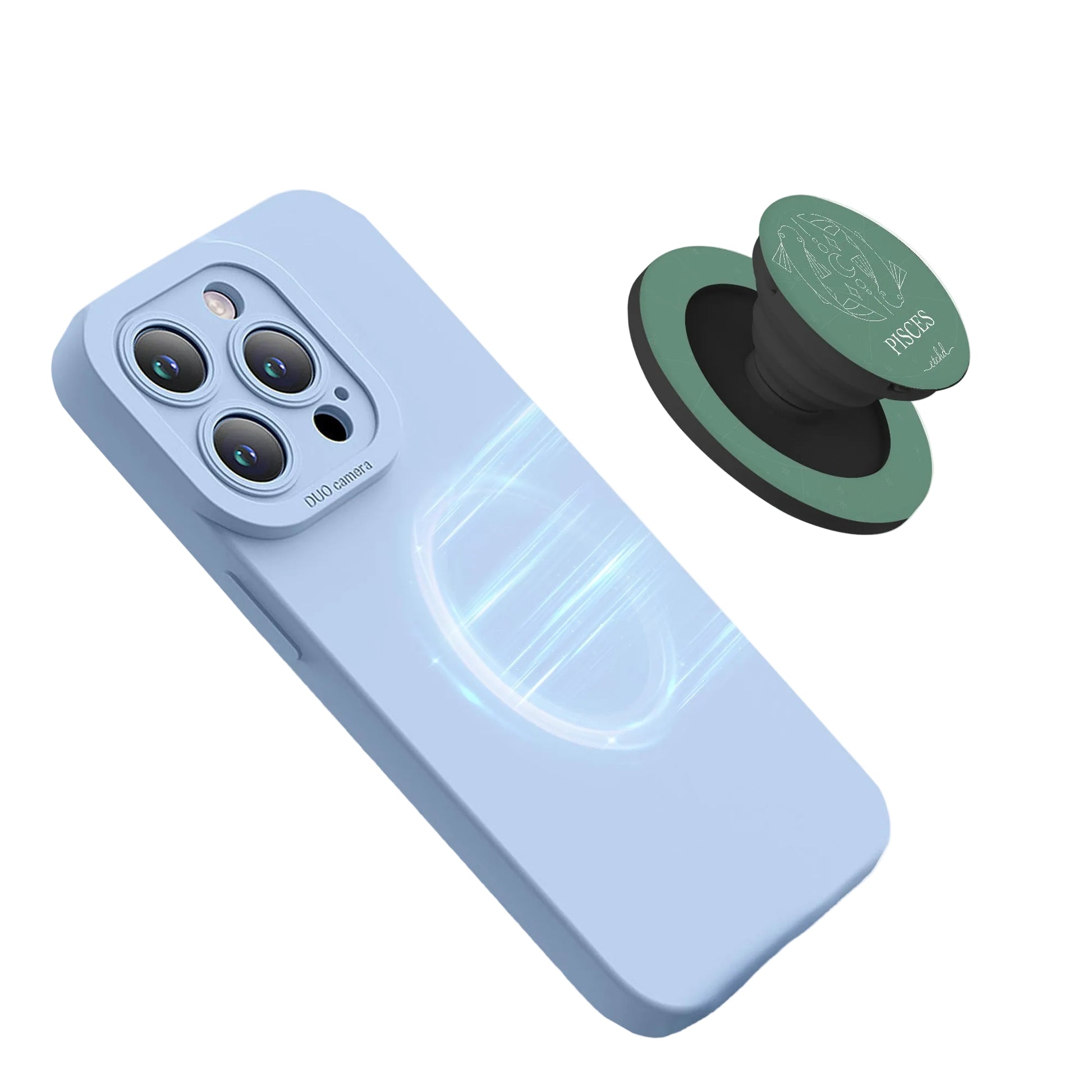 Pisces Phone Grip And Stand by etchd, view 5